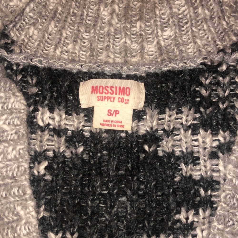 Grey Patterned Sweater - Picture 3 of 5